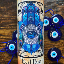 Load image into Gallery viewer, Evil Eye Protection 7 Day Spell Candle
