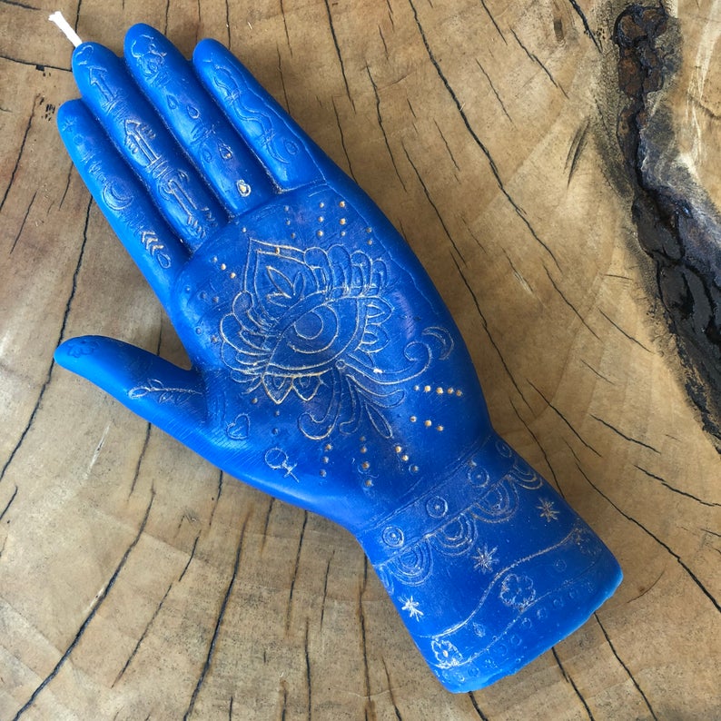 Hand Shaped Candle