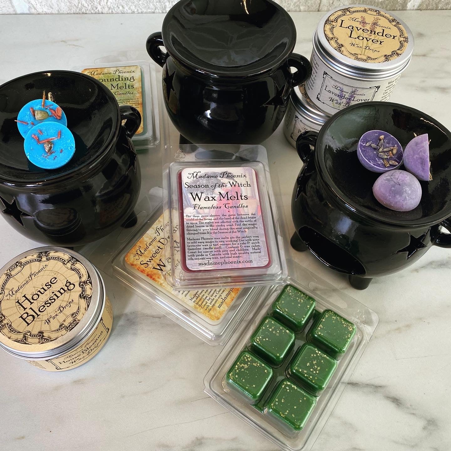 Diffuseurs pour cire fondue | Tarte fondante | Huiles