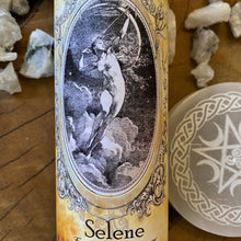 Load image into Gallery viewer, Selene Moon Goddess Altar Candle
