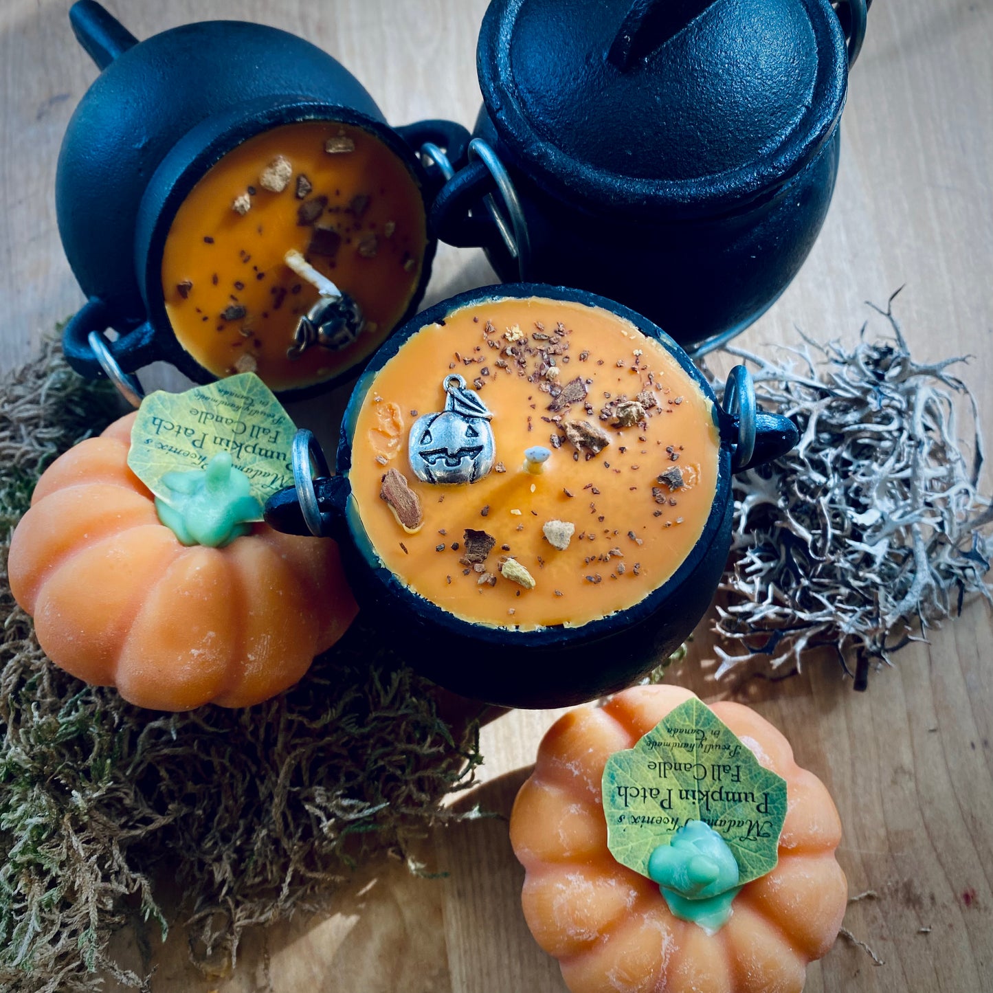 Bougie Chaudron d'Halloween Le Piment de la Vie
