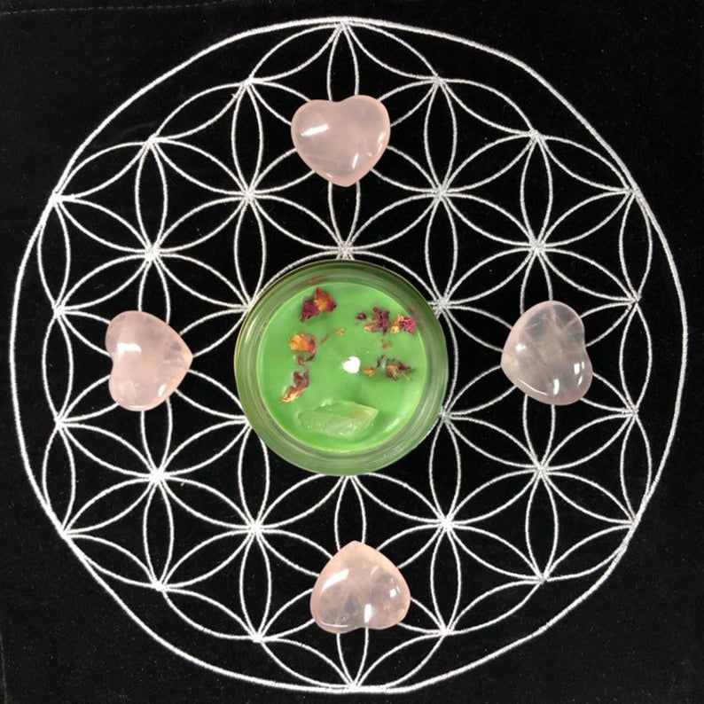 Bougies de sorts de guérison et d’équilibrage des chakras (ENSEMBLE COMPLET)