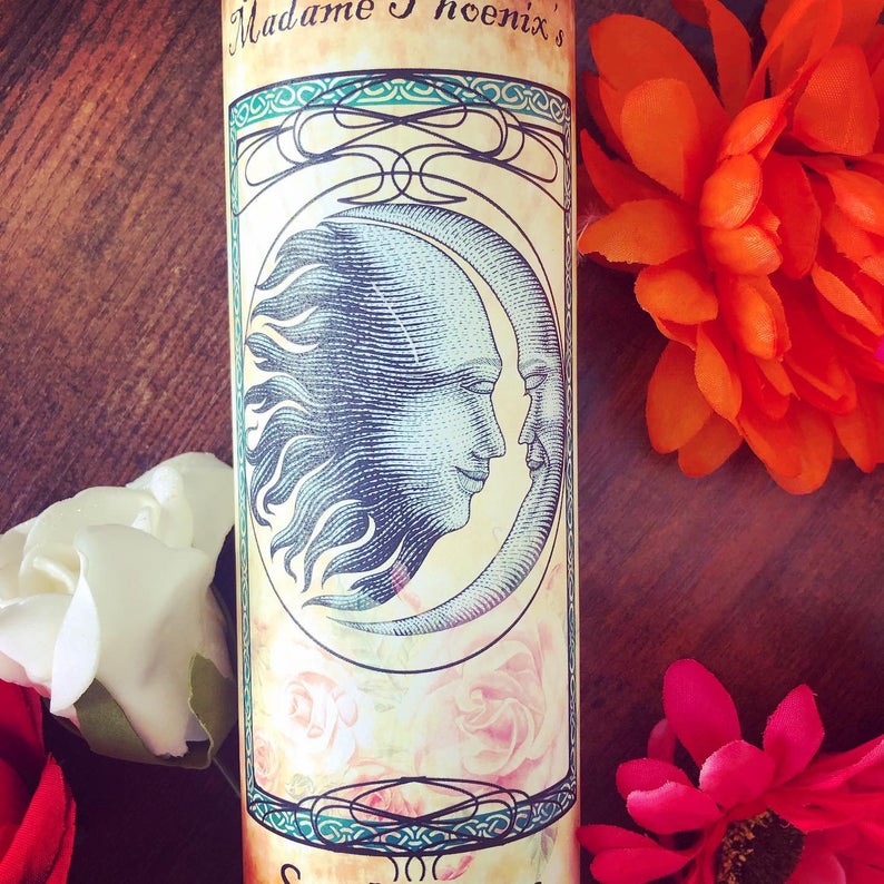 Bougie de sort magique d’amour d’âmes sœurs