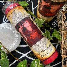 Load image into Gallery viewer, Warrior Goddess - Fighting Spirit - Divine Feminine - 7 Day Spell Candle
