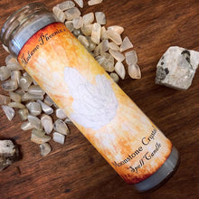 Load image into Gallery viewer, Crystal Magic Moonstone Candle
