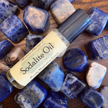 Load image into Gallery viewer, Sodalite Crystal Aromatherapy Roller Perfume
