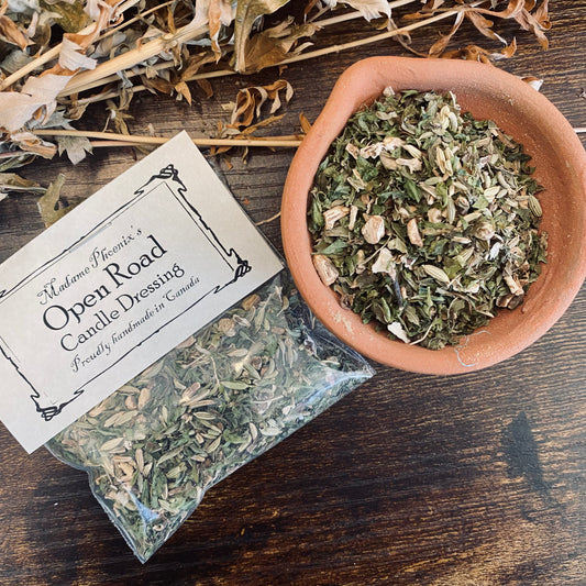 Herbes pour vinaigrette aux bougies : route ouverte