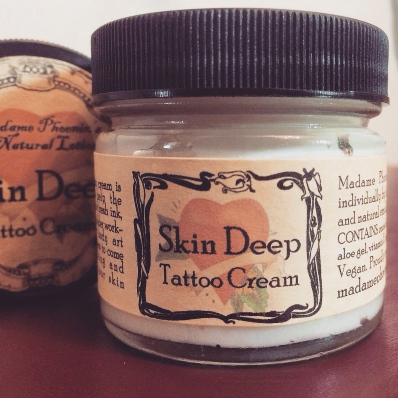 All Natural Vegan Tattoo Cream