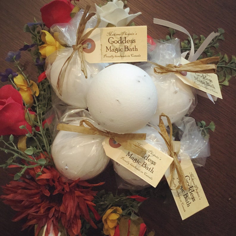 Goddess Magic Sacred Bath Bomb