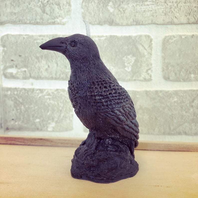 Bougie magique animale esprit corbeau 