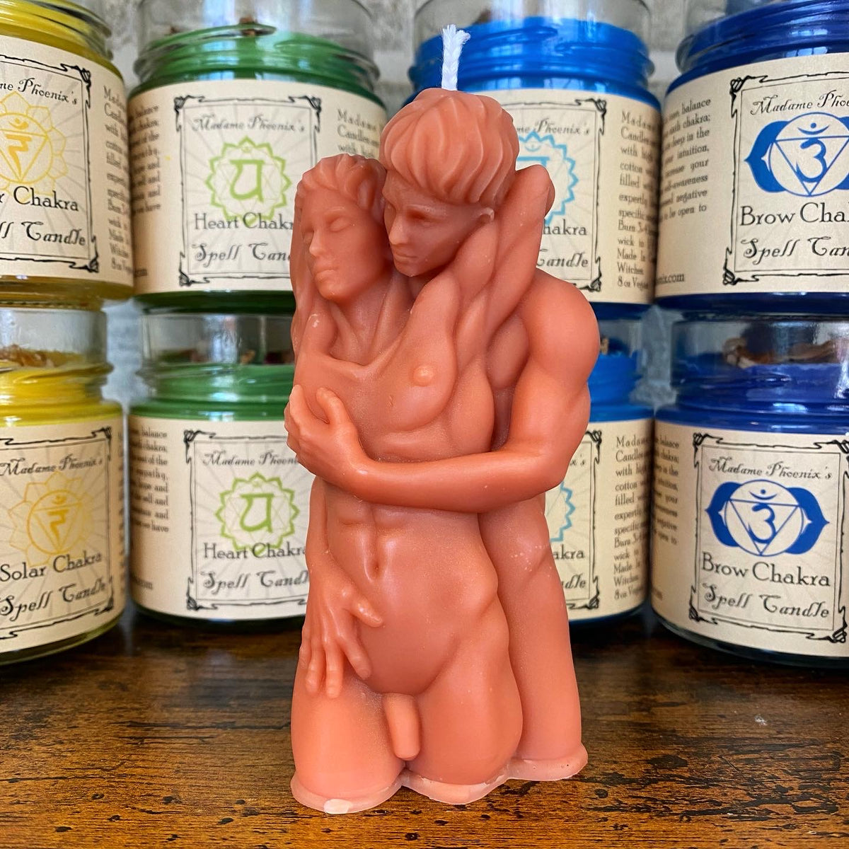 Bougie de sort d’amour gay pour hommes de couple de même sexe