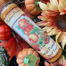 Load image into Gallery viewer, Pumpkin Prosperity Harvest Blessing Candle - Great Pumpkin
