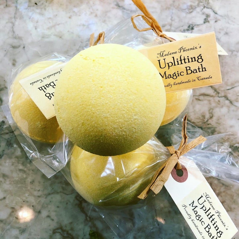 Bombe de bain édifiante