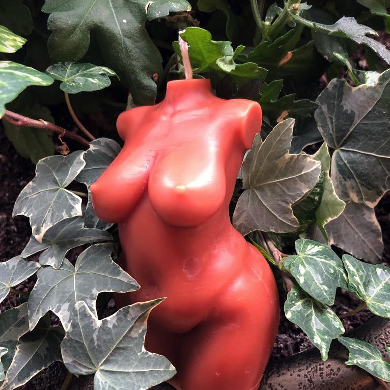 Bougies Déesse Courbée