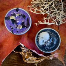 Charger l&#39;image dans la galerie, Samhain Blessings Spell Sets mini duo magique de bougie chauffe-plat
