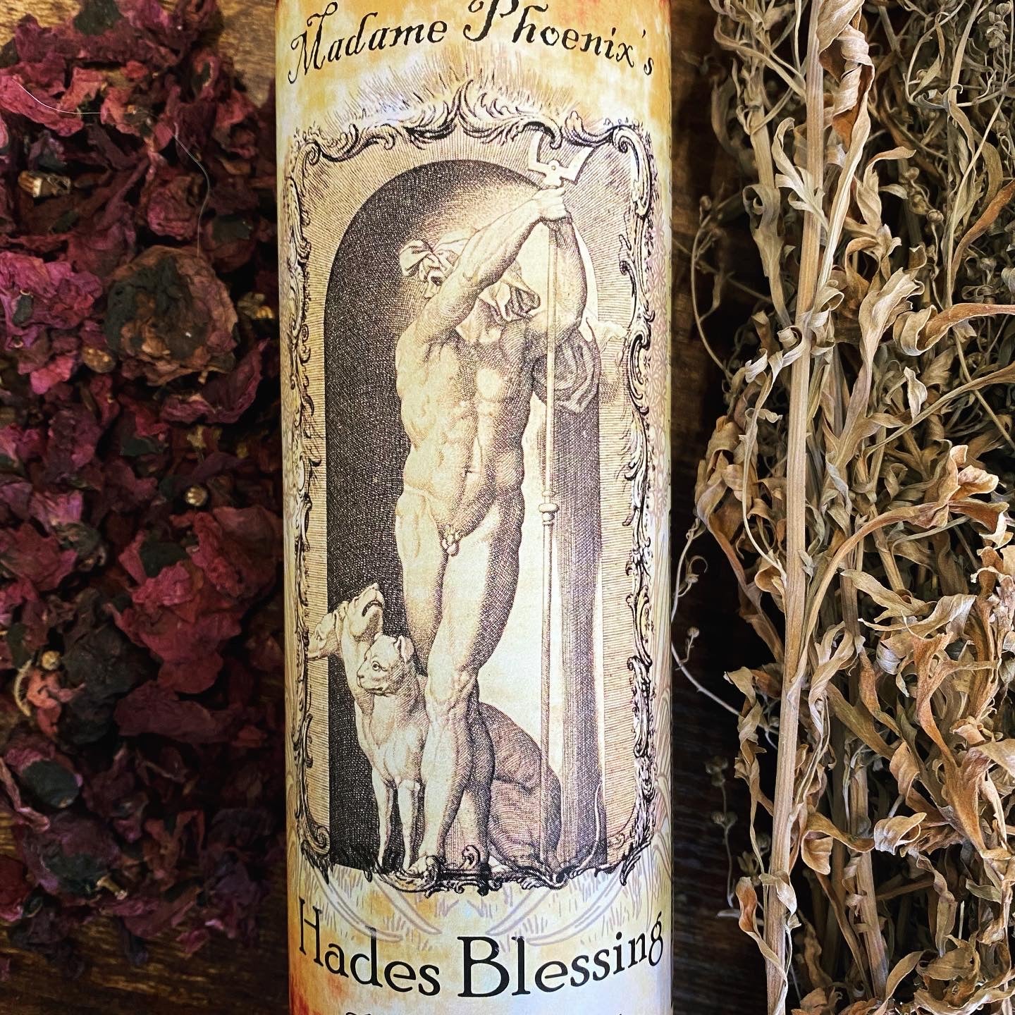 Bougie d’autel de style Hades Blessing 7 jours