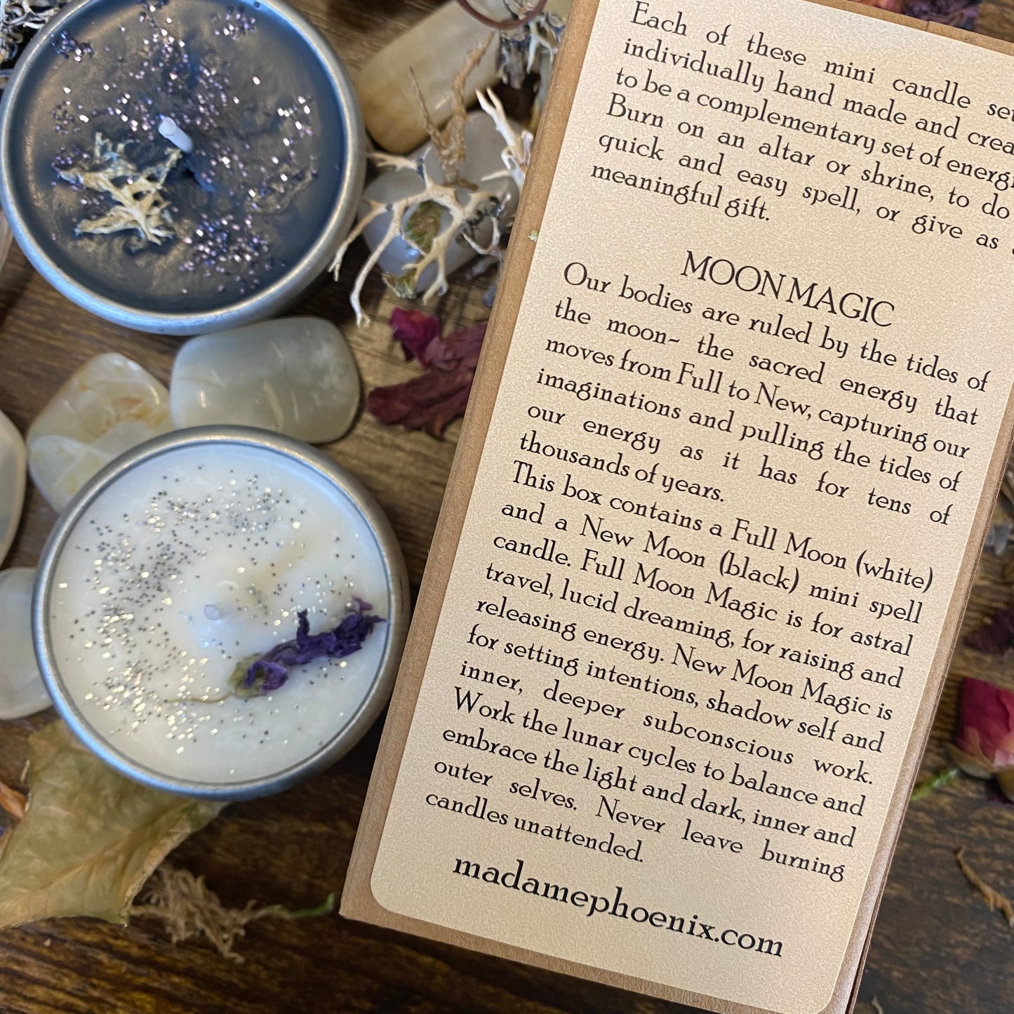 Moon Magic Spell Sets mini tea light magic duo