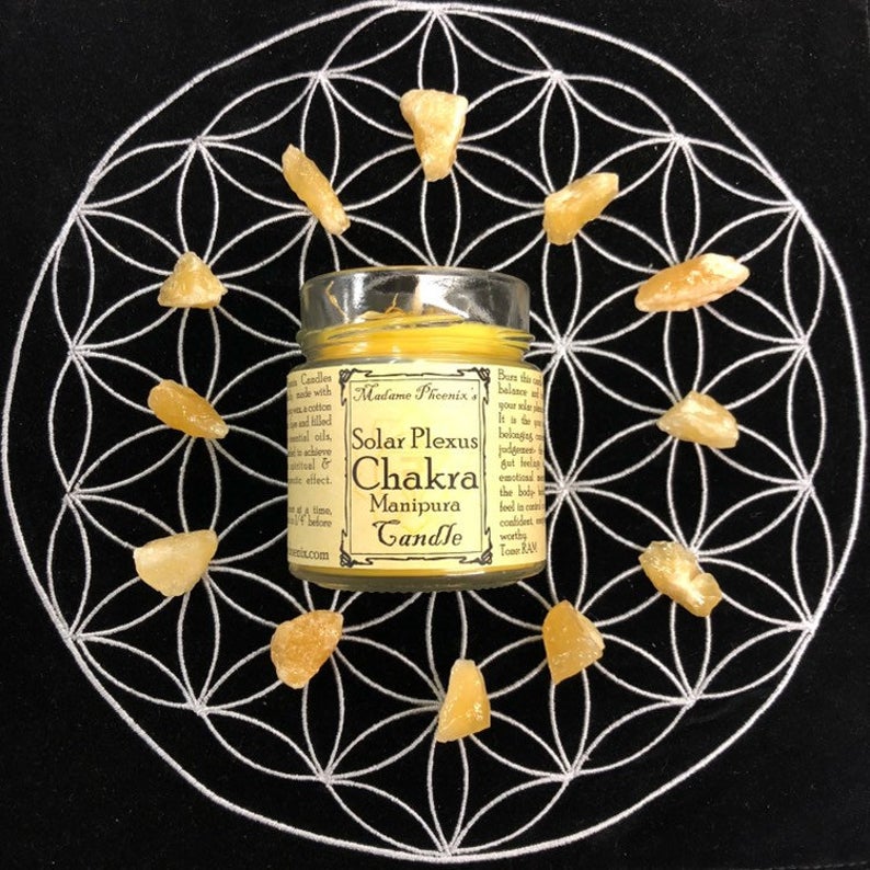 Bougies de sorts de guérison et d’équilibrage des chakras (ENSEMBLE COMPLET)
